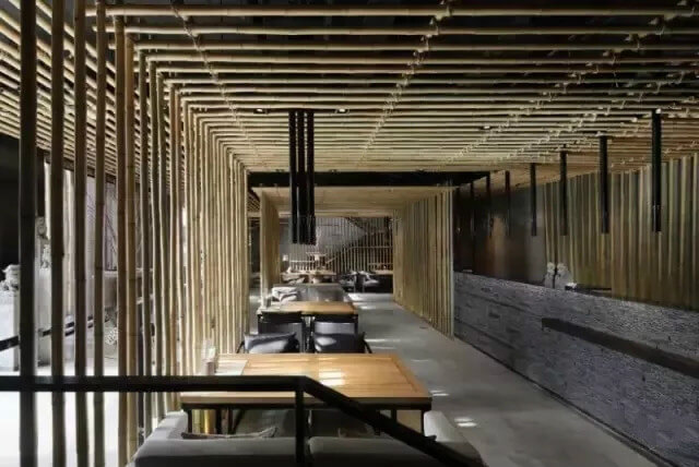 餐饮策划如何让餐厅设计玩转中国风？几根竹子让你眼前一亮！